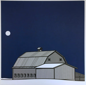 MIDNIGHT BARN - Colour Variation I