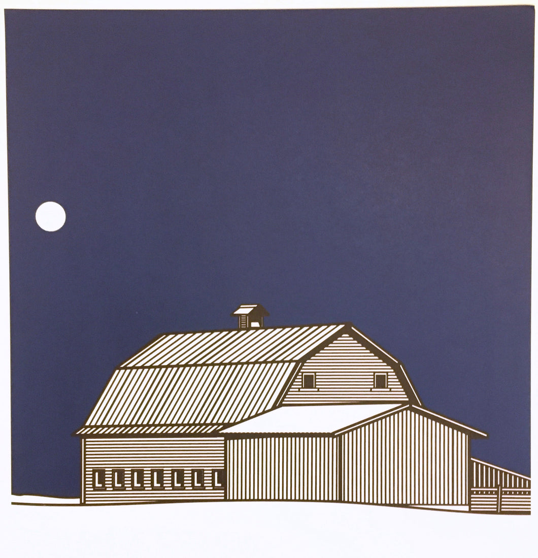 MIDNIGHT BARN - Colour Variation II